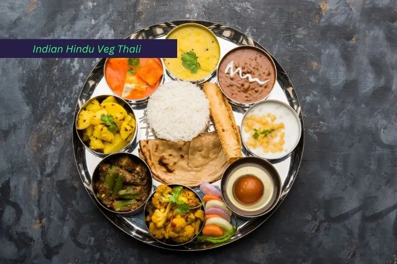 Is India a good travel destination? Indian Hindu Veg Thali / food platter