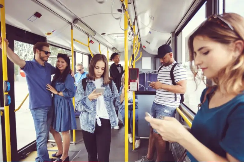 People commuting by public transport, Smart Tips and Tricks for Budget Travel