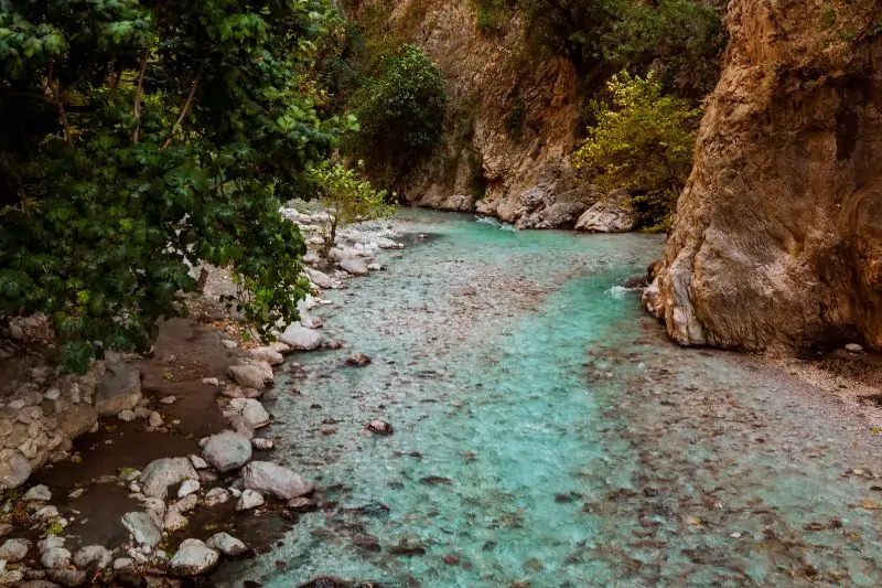 turkey natural attractions, Saklıkent Canyon