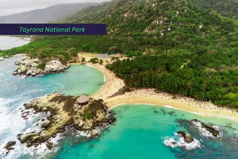 best beaches in south america, Tayrona National Park