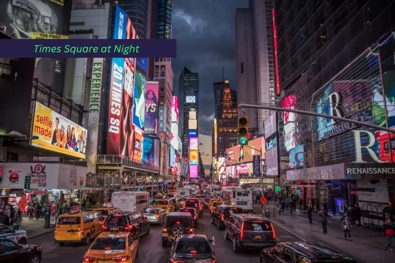 things to do with teenager in new york city, Times Square at Night