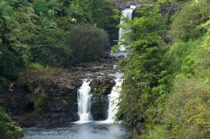 waterfalls in the big island, Umauma Falls 