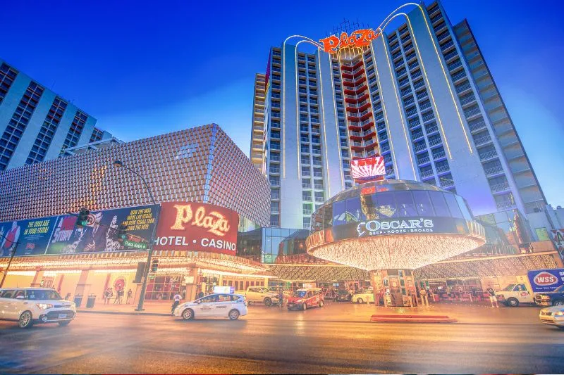 Ziplining at Fremont Street, crazy things to do in las vegas for couples